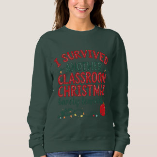 I Survived Another Classroom Christmas T Shirt
