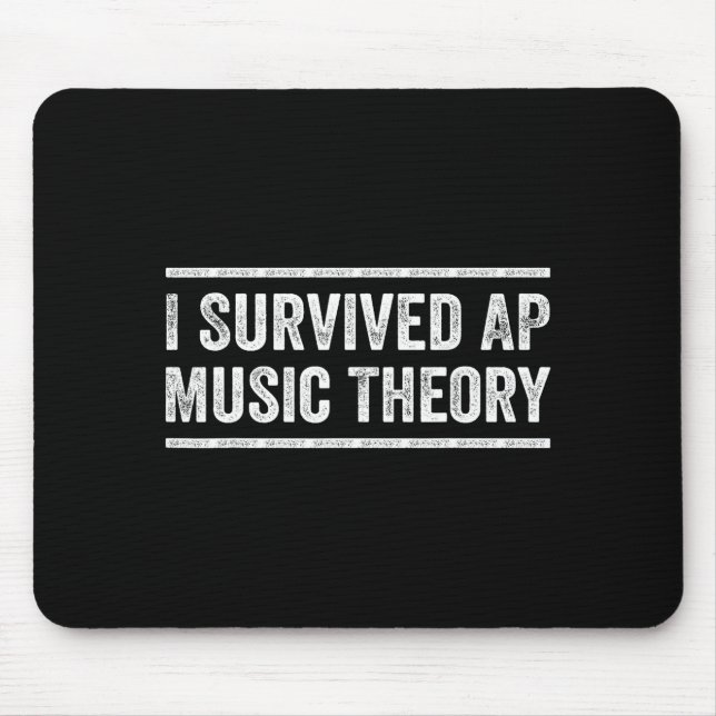 I Survived Ap Music Theory Funny Ap Examination Qu Musmatta (Framsidan)