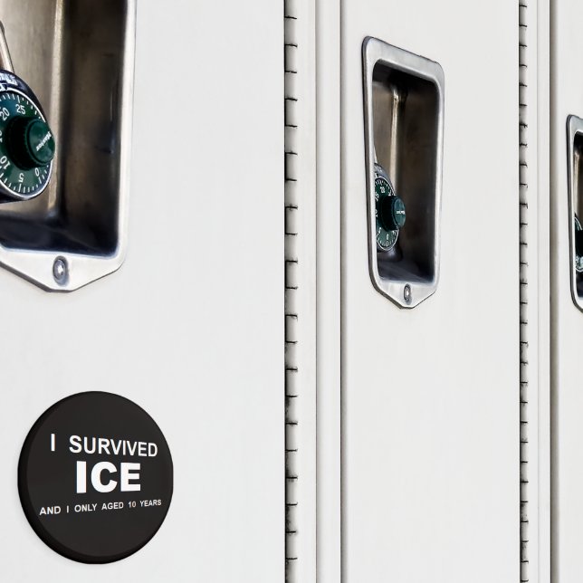I Survived ICE Magnet (In Situ (Locker))