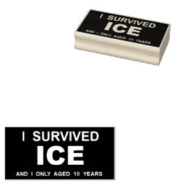 I Survived ICE  Stämpel
