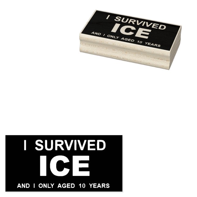 I Survived ICE  Stämpel (Stämplad)