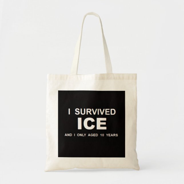 I Survived ICE  Tygkasse (Framsidan)