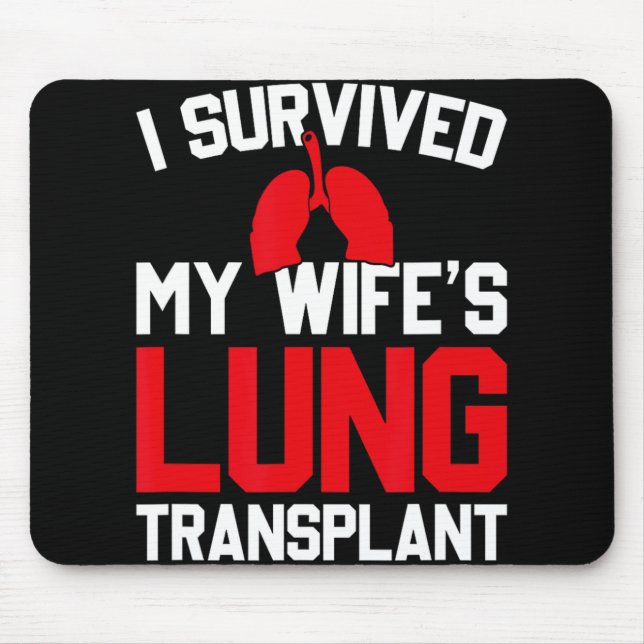 I Survived My Wife's Lung Transplant, New Lung  Musmatta (Framsidan)