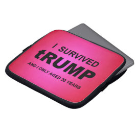 I Survived tRUMP Laptop Fodral