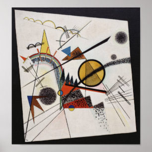 I svarten kvadrera poster