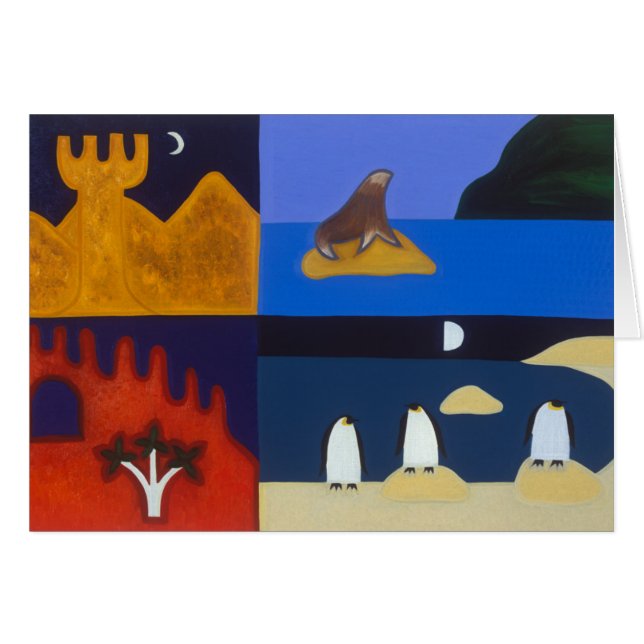 I Sydafrika 2006 Hälsningskort (Framsidan Horizontal)