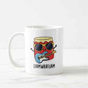 I Sylt What I Sylt Funny Music Food Pun Kaffemugg