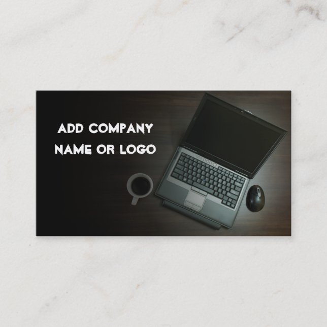 I.T-visitkort Visitkort (Framsida)