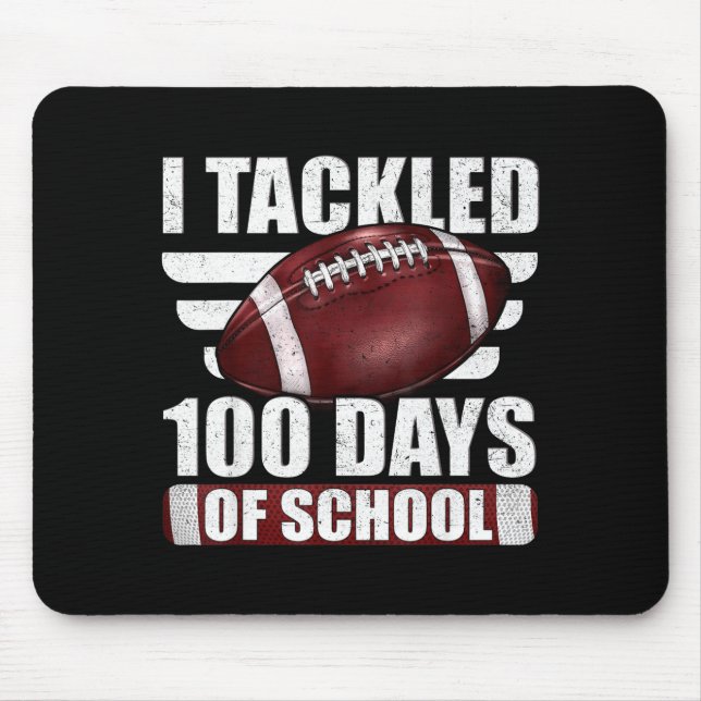 I Tackled 100 Day Of School Football 100th Days Te Musmatta (Framsidan)