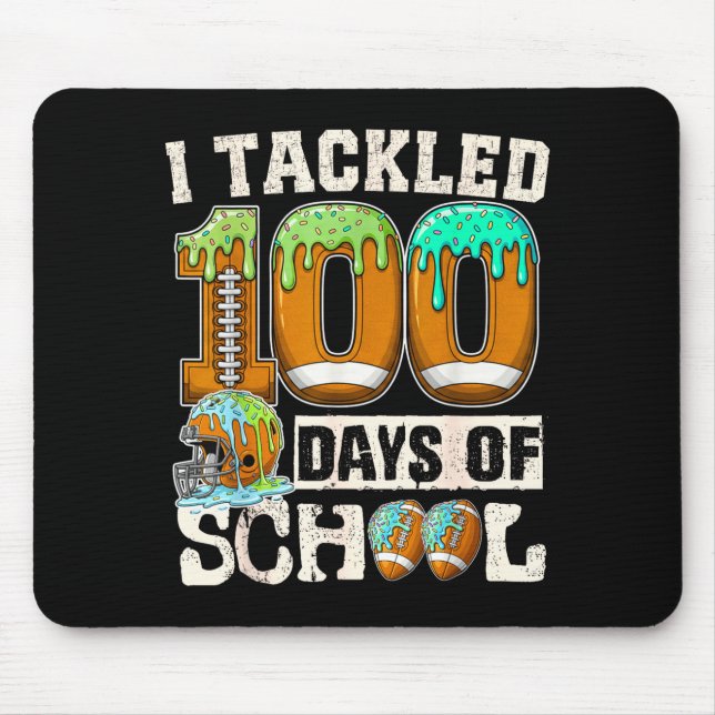 I Tackled 100 Days Of School Football Ice Cream Dr Musmatta (Framsidan)