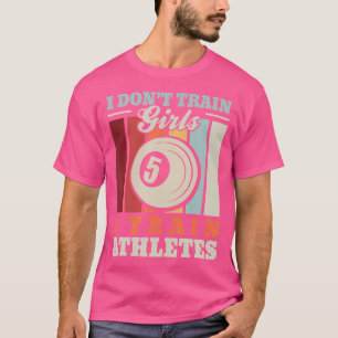 I Tåg Idrottares Funny Snooker Trainer Billiard Co T Shirt