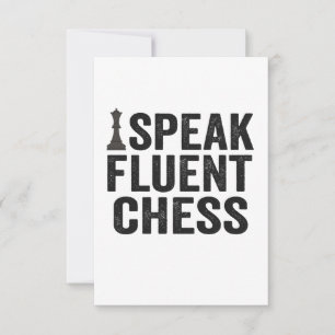 i Talar Fluent Funny Chess Player Checkmate Gift Tack Kort