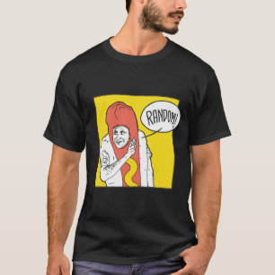 i tänka bör du lämna Hett Hund Car T Shirt