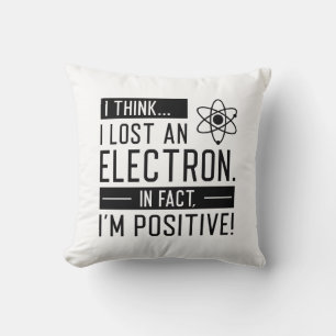 I Tänka I-Borttappad och elektron är jag i själva  Kudde