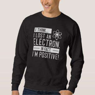 I Tänka I-Borttappad och elektron är jag i själva  Lång Ärmad Tröja