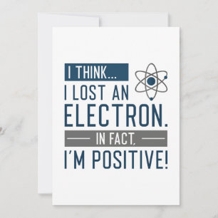 I Tänka I-Borttappad och elektron är jag i själva  Tack Kort
