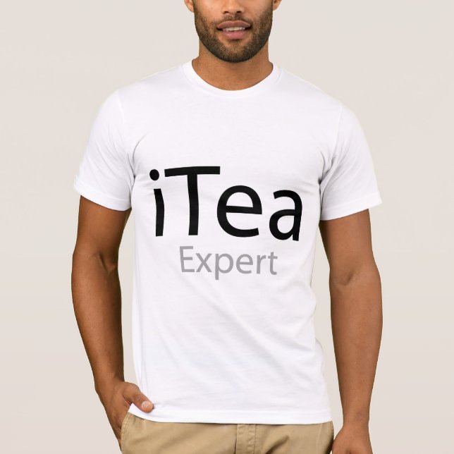 i Tea Expert T-shirt (Framsida)