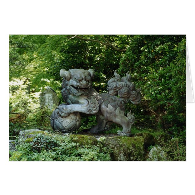 I Tea Garden Hälsningskort (Framsidan Horizontal)