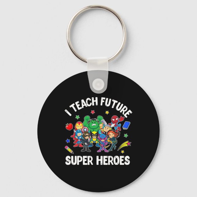 I Teach Future Toppen Heroes, The Gift Teaching Mo Nyckelring (Framsida)