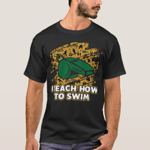 I Teach How to Simma Ord Simma Coach Citat Simma T Shirt