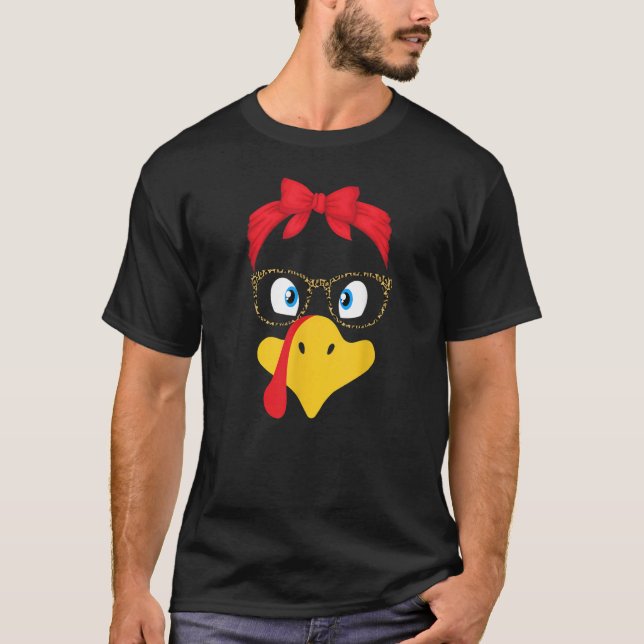 I Teach The Cutest Little Turkeys Thanksgiving For T Shirt (Framsida)