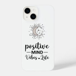 I Telefonväskan "Positive Mind Vibes Life"