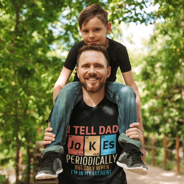 I Tell Dad Jokes Periodically Funny Dad T Shirt (Skapare uppladdad)