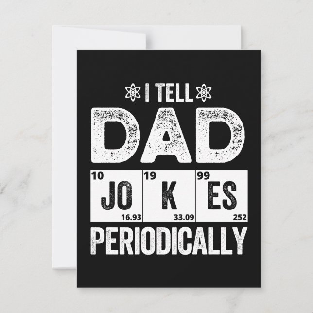 I Tell Dad Jokes Periodically Spara Datumet (Framsida)