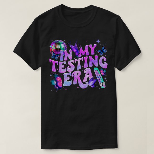 I testningsprogrammet ERA Dico Tie Dye Teacher Tes T Shirt (Design framsida)