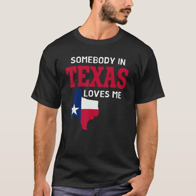 I Texas Kärlek: T Shirt (Framsida)
