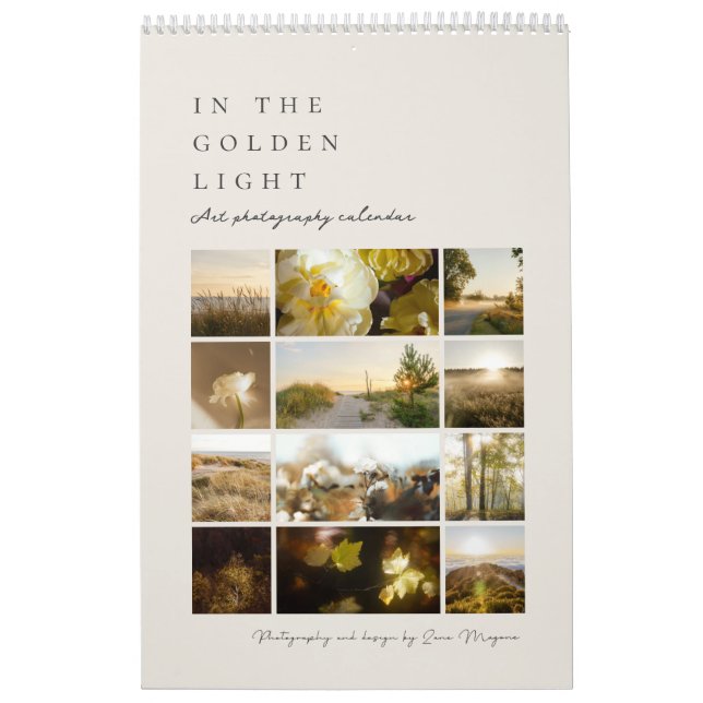 I The Golden Light-kalendern (medium) Kalender (Omslag)