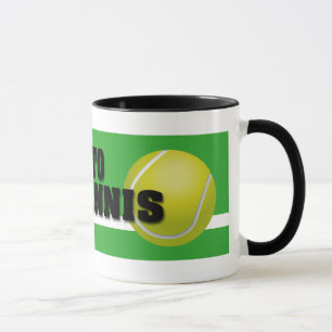 "I" till tennis Mugg