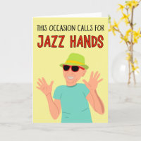 I Tillfälle efterlyser man Grattisar i Jazz Händer