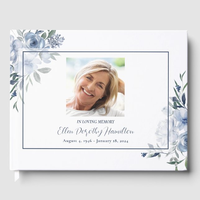 I tjänsten Loving Memory Memorial Gästböcker (Framsida)