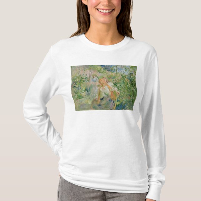 I trädgården på Roche-Plätera, 1894 Tee (Framsida)