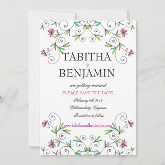 I trädgården - Spara datumet