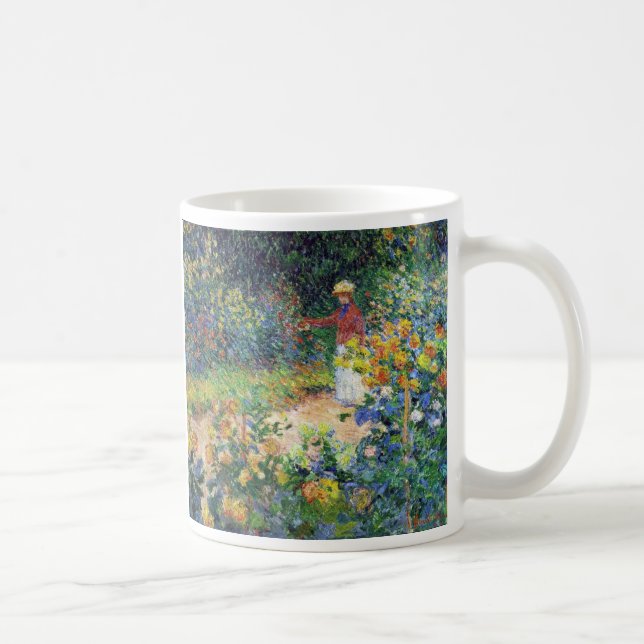 I trädgården vid Claude Monet Kaffemugg (Höger)
