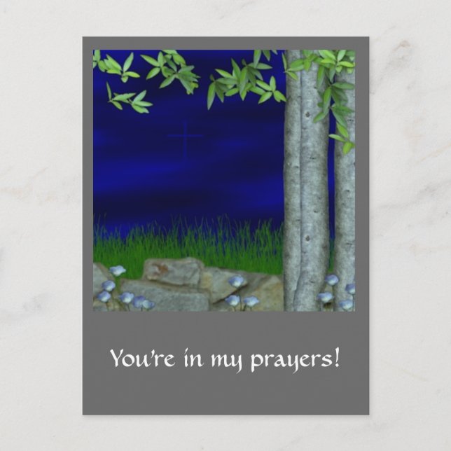 I TRÄDGÅRDEN VYKORT (Framsida)