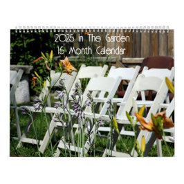 I trädgårdens blomkalender för 15 månader kalender