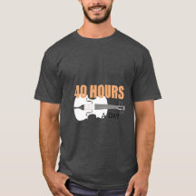 I träning 40 timmar om dagen - en violin T-Shirt