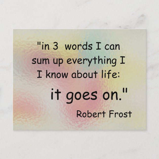 i tre ord vykort (Framsida)