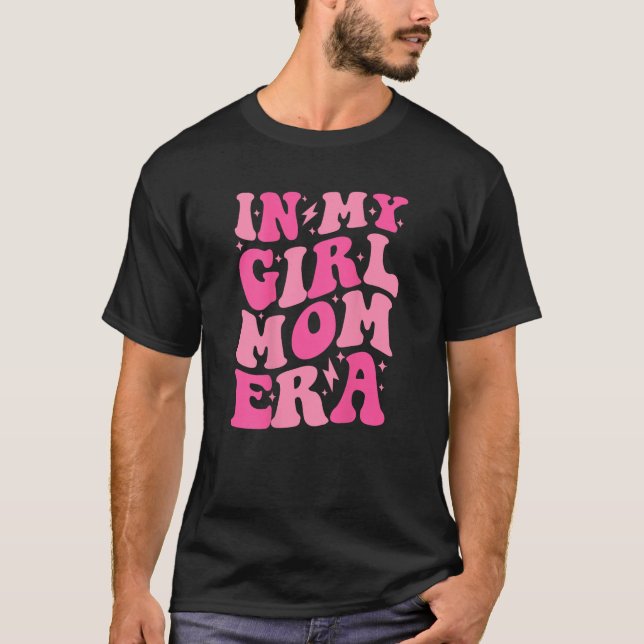 I Trendiget Mamma of Girl Retro Girl i Mamma T Shirt (Framsida)