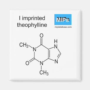 I tryckt teofyllinmagnet magnet