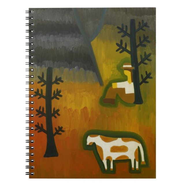 I tystnaden av berg 2007 anteckningsbok (Framsidan)