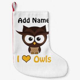 I uggla liten julstrumpa