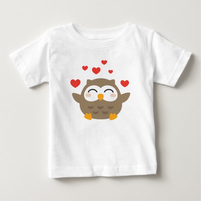 I Uggla You Illustration T-shirt (Framsida)