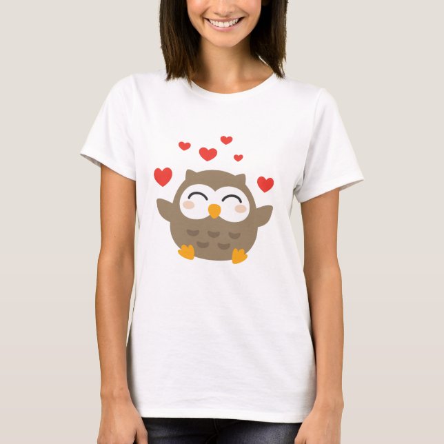 I Uggla You Illustration Tee (Framsida)