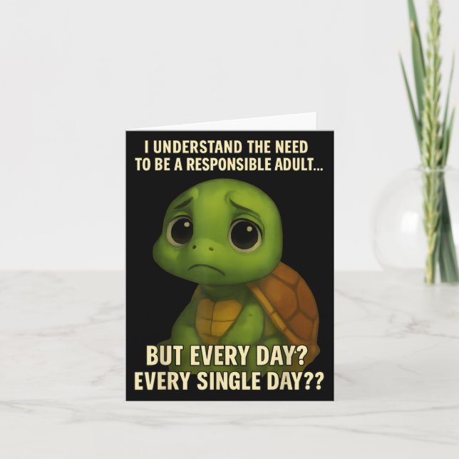 I Understand The Need To Be Resnsible Adult But Ev Kort (Framsida)