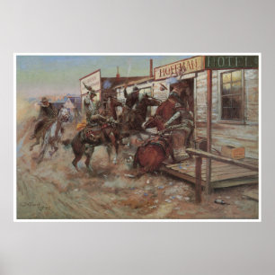 I utan problem, 1909 poster