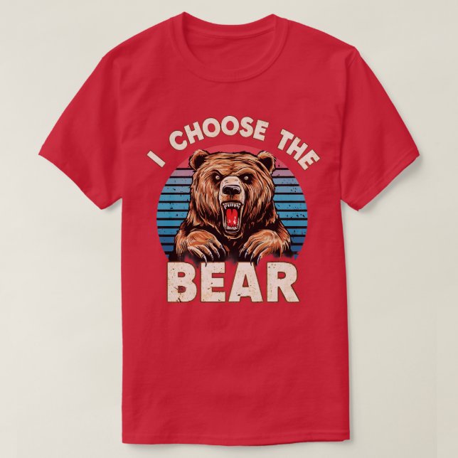 i välj björn 2 t shirt (Design framsida)